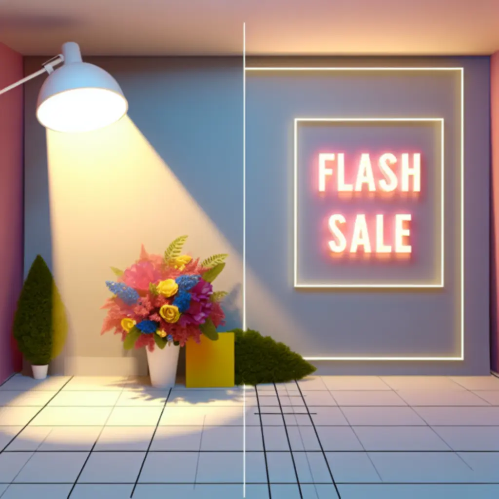 Villámakciós virágcsokor kiemelt kedvezmény banneren